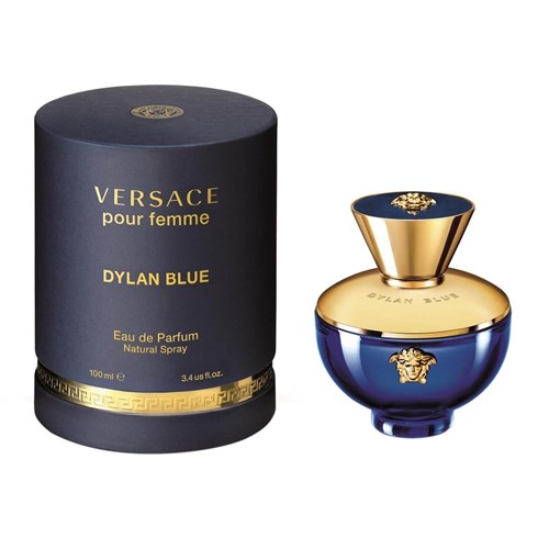 Dylan Blue Pour Femme Versace - Perfume Feminino Eau de Parfum - 100Ml