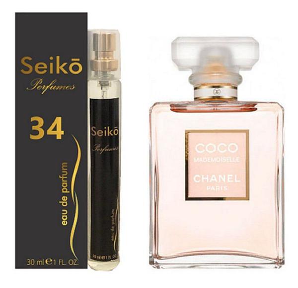 E - 34 Coco Mademoiselle - Perfume Feminino 30ml - Seiko