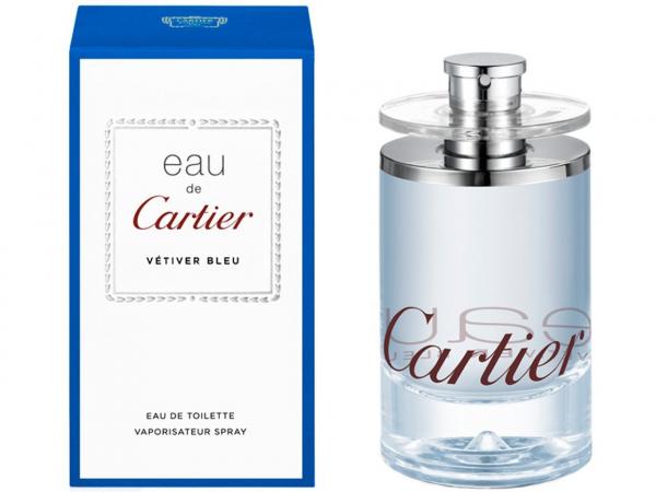Eau de Cartier Vétiver Blue Perfume Unissex - Eau de Toilette 100ml