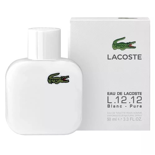 Eau de Lacoste L.12.12 Blanc - Pure Lacoste - Perfume Masculino - Eau... (50ml)