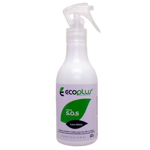 Ecoplus SOS 300ml Recupera os Cabelos Extremamente Danificados
