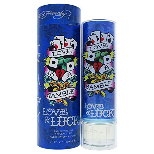 Ed Hardy Love And Luck By Christian Audigier For Men - 6.8 Oz EDT Spray