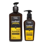 Efac Cosméticos Gentleman Shampoo 2 Em 1 500ml + Bálsamo