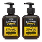 Efac Cosméticos Kit Gentleman Cabelo E Barba 2 Shampoos 240g