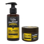 Efac Cosméticos Kit Gentleman Gel Barbear 130ml + Creme De Barbear