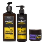 Efac Gentleman Shampoo 500ml + Gel 230ml + Pomada efeito seco 50g