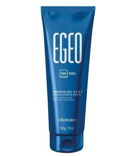 Egeo On You Shower Gel Cabelo, Corpo e Barba 200G [O Boticário]