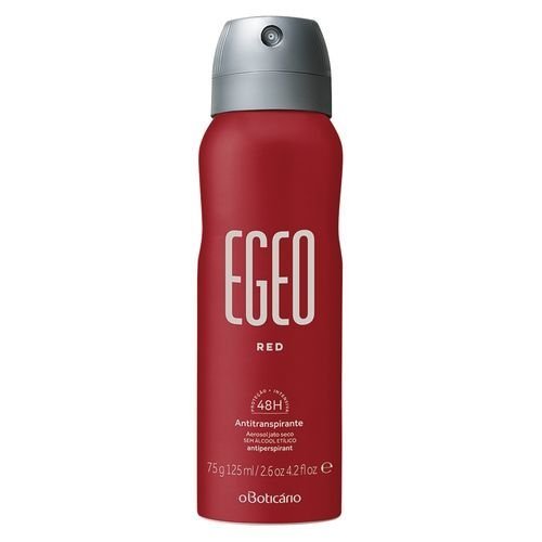 Egeo Red Desodorante Antitranspirante Aerosol - 75G