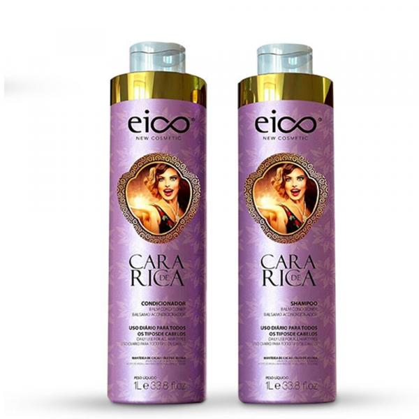 Eico Kit Cara de Rica Shampoo + Cond 1l