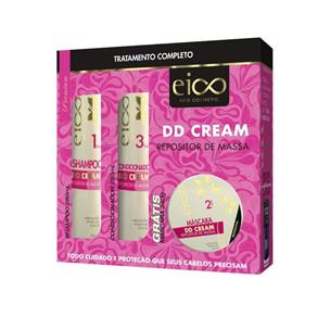 Eico Kit DD Cream - Shampoo + Condicionador Máscara