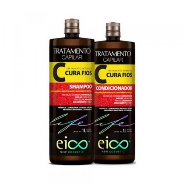 Eico Life Cura Fios Shampoo + Condicionador 1 L