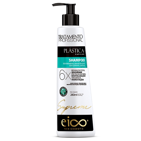 Eico Supreme Plastica dos Fios Shampoo 280ml