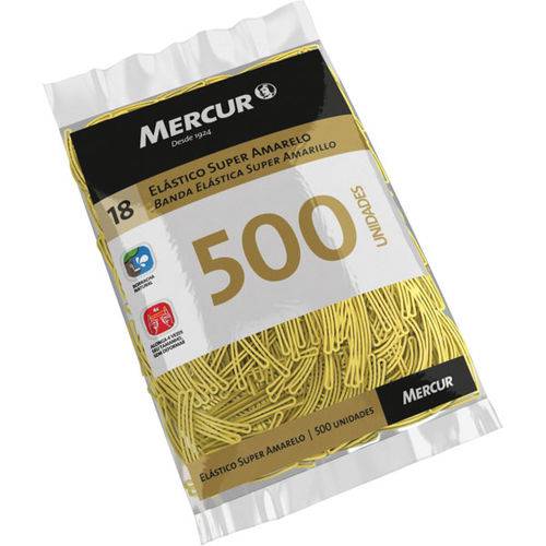 Elastico Amarelo N.18 Super 500Pcs Mercur