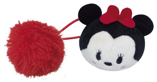 Elástico para Cabelo Vermelho Minnie Tsum Tsum - Disney