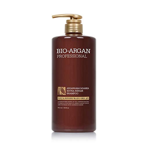 Elastine Bio Argan & Macadâmia - Shampoo Profissional 912ml