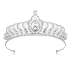 Elegante Crown Various Estilo Branco K coroa imperial Moda