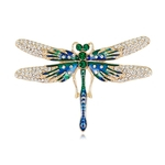 Elegantes pins broches libélula com Rhinestone Embutidos por Mulheres do presente do partido