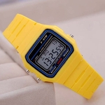 Elétrica Sport Watch Digital LED impermeáveis ¿¿presentes de pulso de quartzo para meninos e meninas