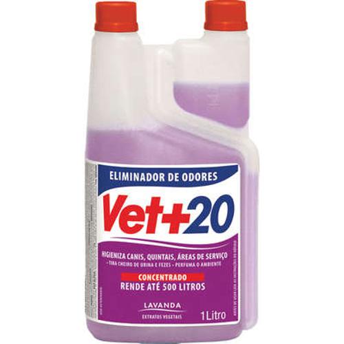 Eliminador de Odor Concentrado Vet + 20 Lavanda - 1 Litro