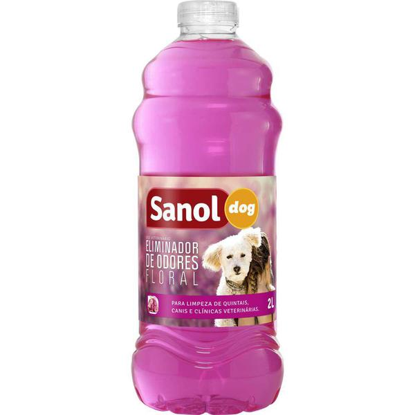 Eliminador de Odores Floral Sanol - 2 Litros - Sanol Dog