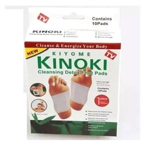 Eliminador de Toxinas Kinoki Detox Kit com 10 Unidades