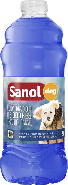 Eliminador Odores Dog 2L Tradicional - Sanol