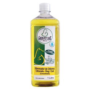 Eliminador Odores Green Pet Care Citronela 1 Lt