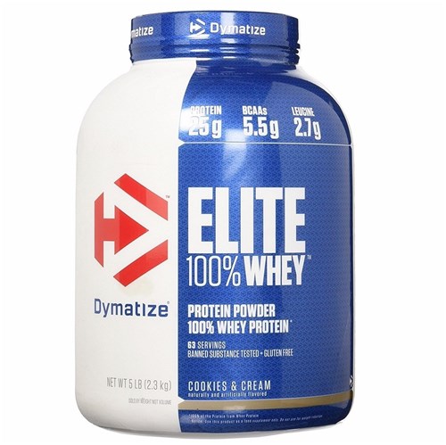 Elite 100% Whey (2.2kg) - Dymatize - BR515746-1