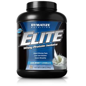 Elite 100% Whey Protein 2,27Kg Baunilha - Dymatize Nutrition