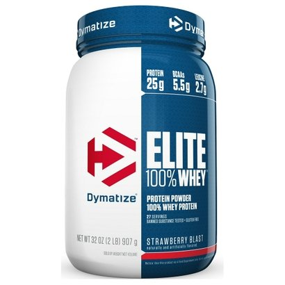 Elite 100% Whey Protein (2Lbs/907G) - Dymatize Nutrition