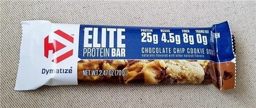 Elite Protein Bar Dymatize Nutrition (Chocolate Chip Cookie Dough)