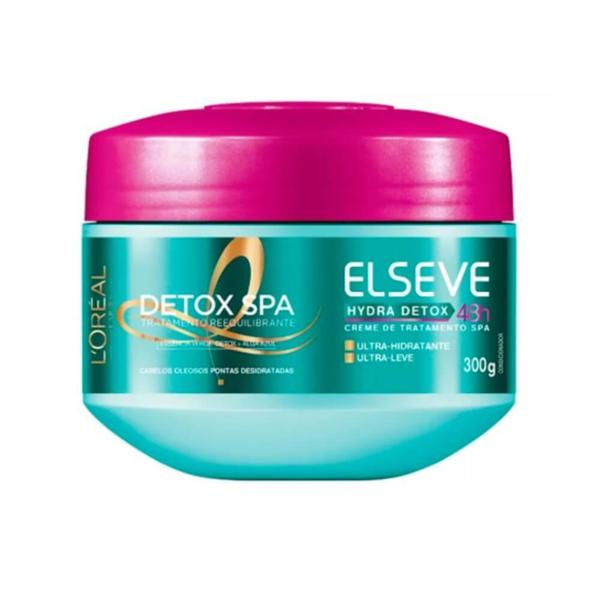 Elseve Hydra Detox Creme de Tratamento Anti Oleosidade 300g