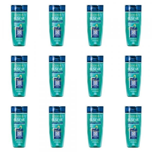 Elseve Hydra Detox Shampoo Anticaspa 200ml (Kit C/12)