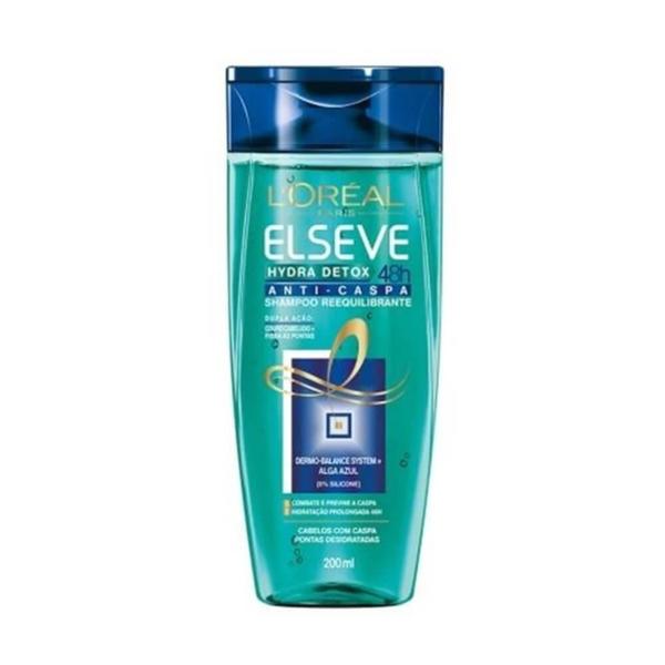 Elseve Hydra Detox Shampoo Anticaspa 200ml - L'Oréal