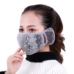 2 em 1 Unisex Quente Ear Tampa + Dust-proof Máscara Wear acessório perfeito para o inverno