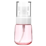 Em forma de U frasco de spray grosso inferior Ultra-fino Cosméticos Névoa frasco 30ml (Transparente rosa)