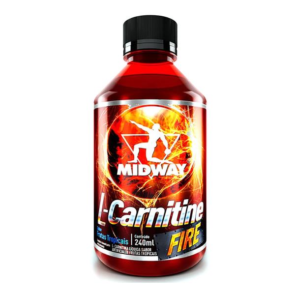 Emagrecedor L-CARNITINE FIRE - Midway - 240ml