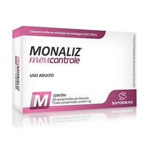 Emagrecedor Monaliz Meu Controle - 30 Comprimidos - Sem Sabor - 30 Comprimidos