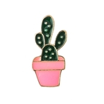 Emblema Acessórios Planta bonito Cactus Pin esmalte broche camisola saco banquete do casamento Jóias