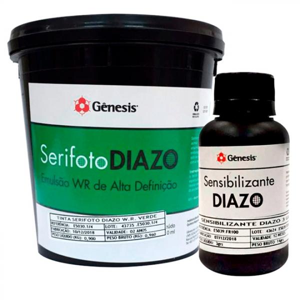 Emulsão Gênesis Diazo W.R. Alta Definição com Sensibilizante Diazo - Genêsis