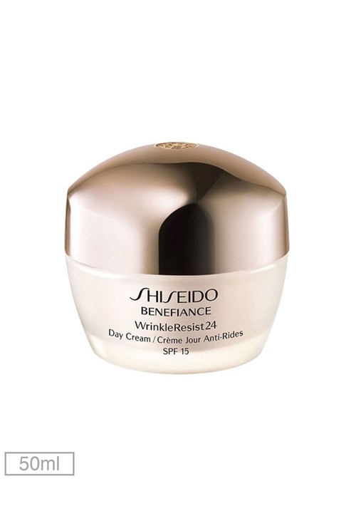 Emulsão Hidratante Anti-Idade Shiseido Wrinkle Resist24 Day Cream 75ml
