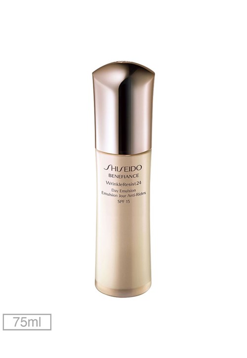 Emulsão Hidratante Anti-Idade Shiseido Wrinkle Resist24 Day Emulsion 75ml
