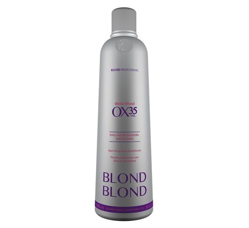 Emulsão Reveladora Cremosa Matizadora OX 35 Vol. Richée Blond Blond 900ml