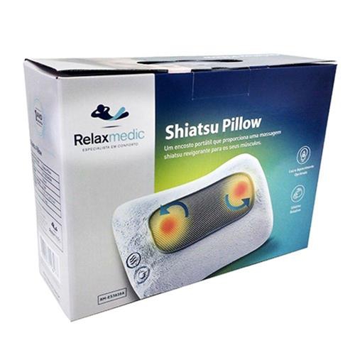 Encosto Massageador Corp Relaxmedic Shiatsu Pillow RMES3838A Bivolt