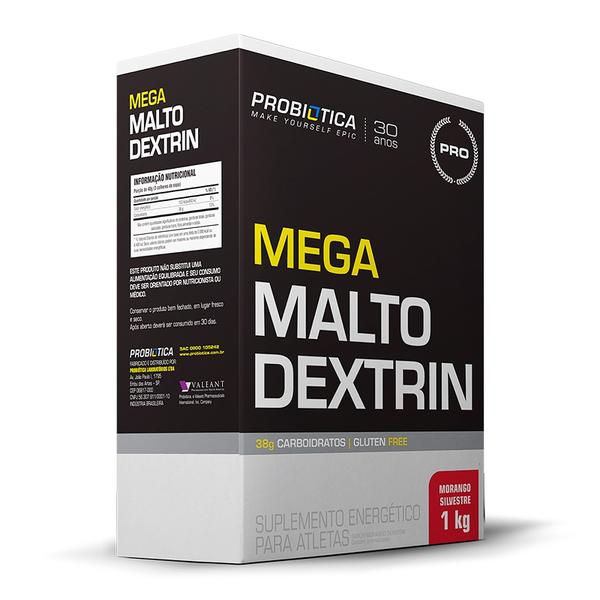 Energético Mega Malto Dextrim 1kg Laranja - Probiótica - Probiotica