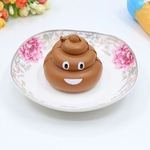 Engraçado mole Simulate Poop Squeeze Toy Apaziguador mordaça brinquedo Prank para Kid presente
