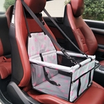 Engrossado Pet malha de suspensão Coxim Bag veículo montado para Seat Frente