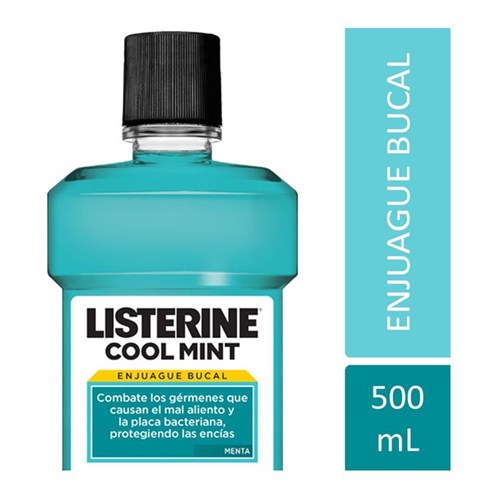 Enjuague Bucal Cool Mint Listerine 500 Cc
