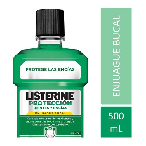Enjuague Bucal Listerine 500 Cc