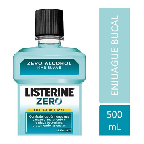 Enjuague Bucal Listerine Zero 500 Ml